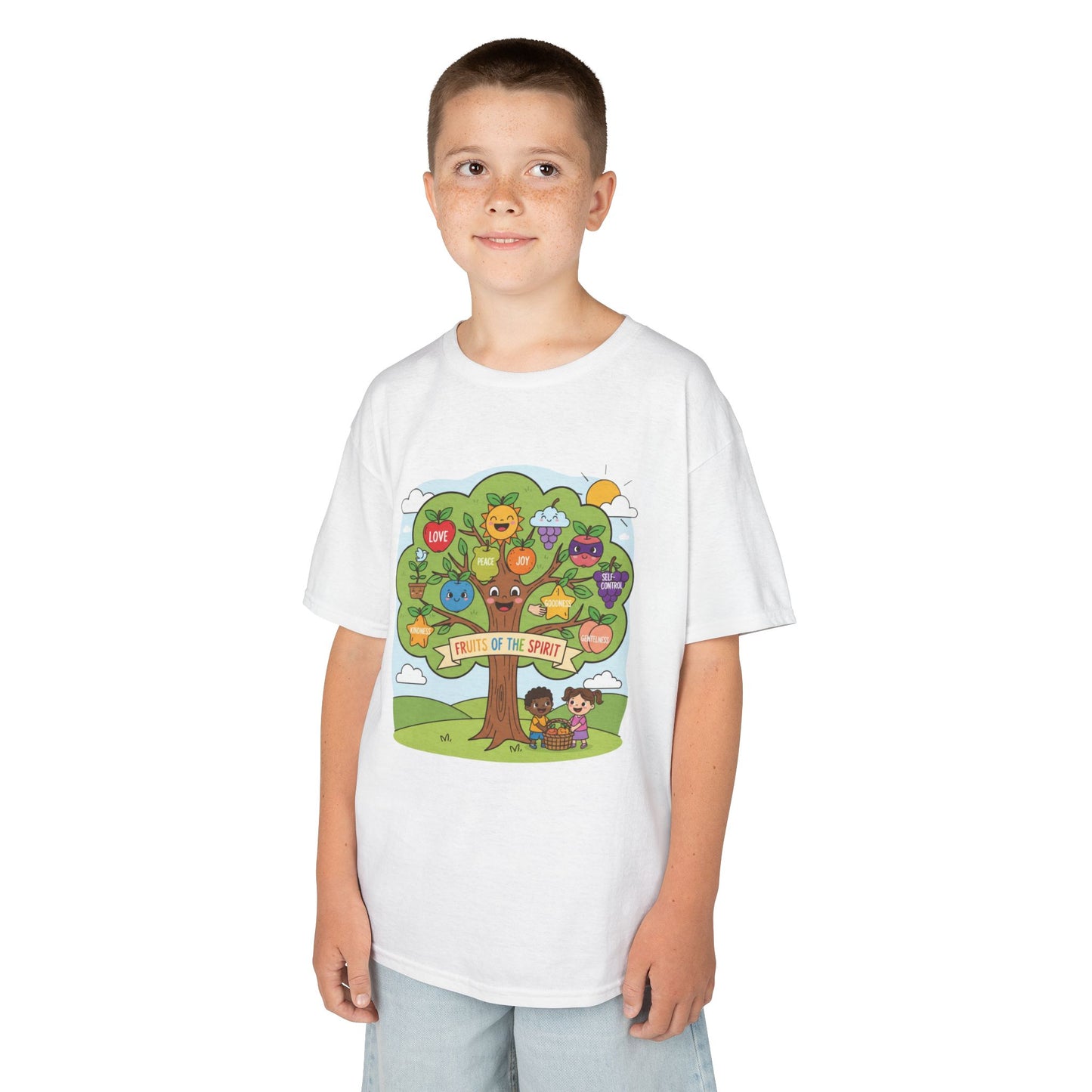 Kids TShirt 'Grow With Kindness Tree of Emotions Graphic