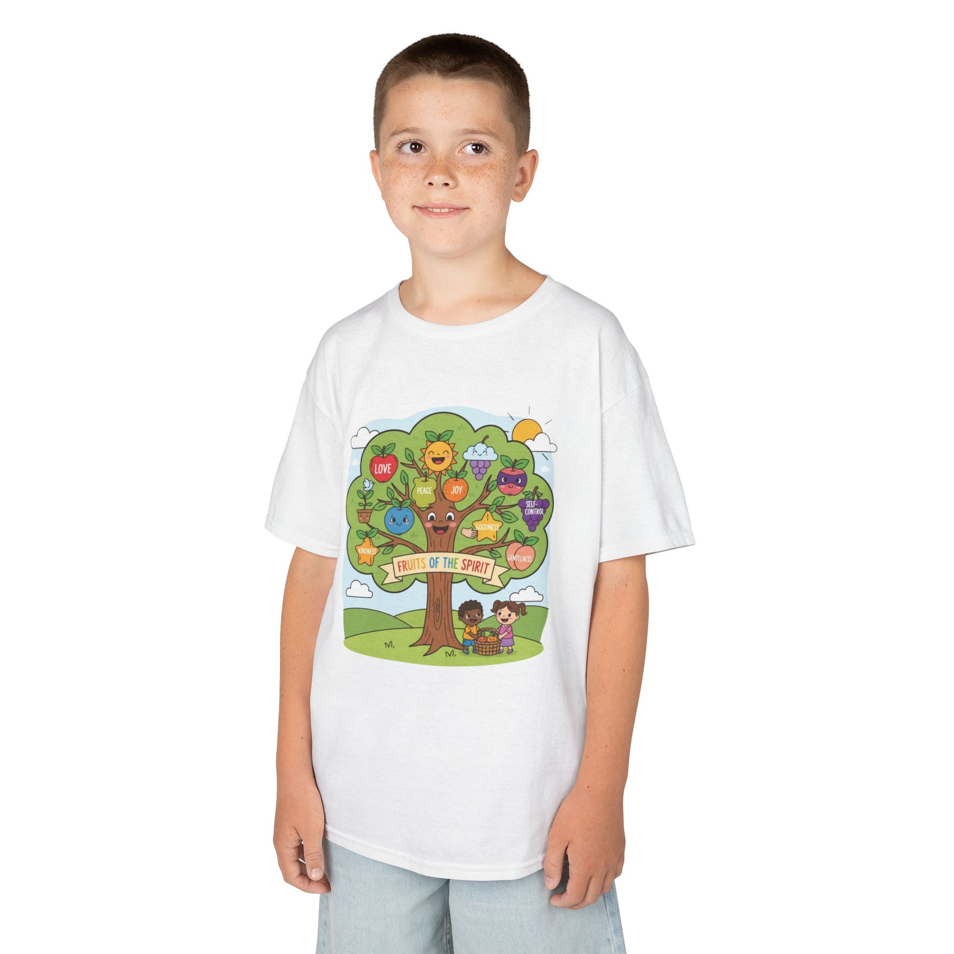 Kids TShirt 'Grow With Kindness Tree of Emotions Graphic