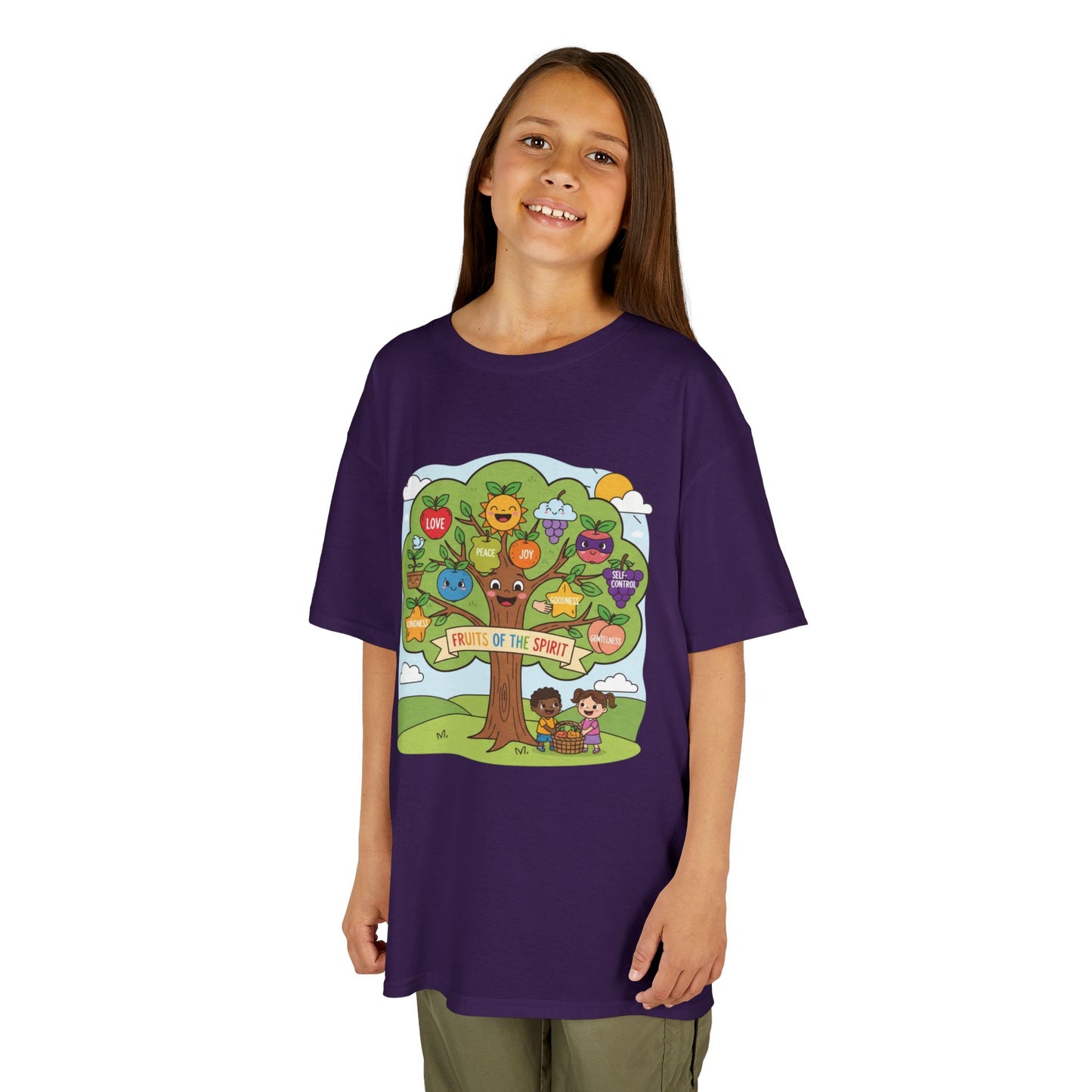 Kids TShirt 'Grow With Kindness Tree of Emotions Graphic