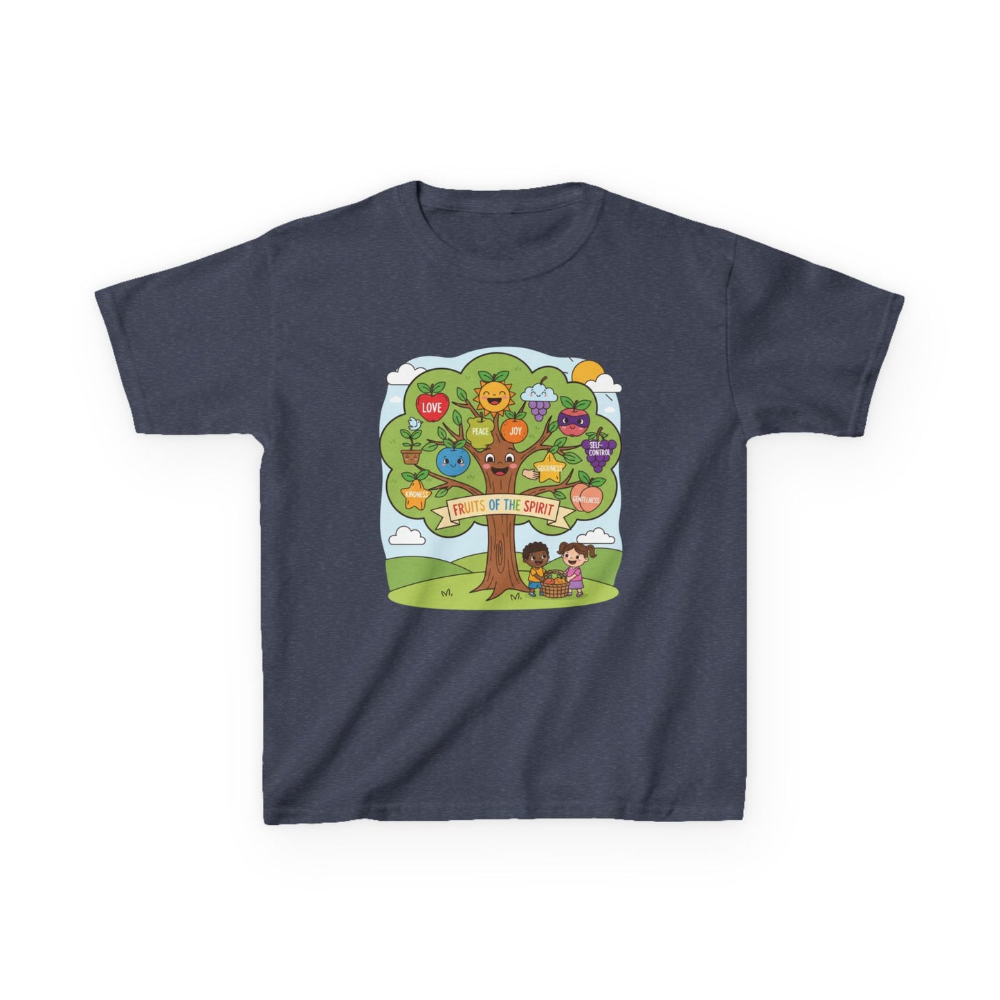 Kids TShirt 'Grow With Kindness Tree of Emotions Graphic