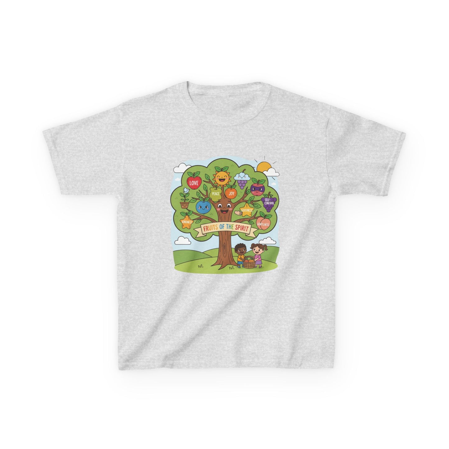 Kids TShirt 'Grow With Kindness Tree of Emotions Graphic