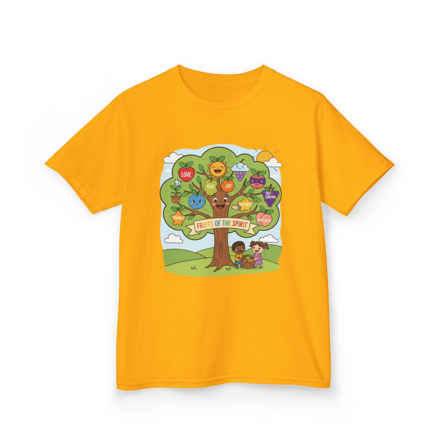 Kids TShirt 'Grow With Kindness Tree of Emotions Graphic