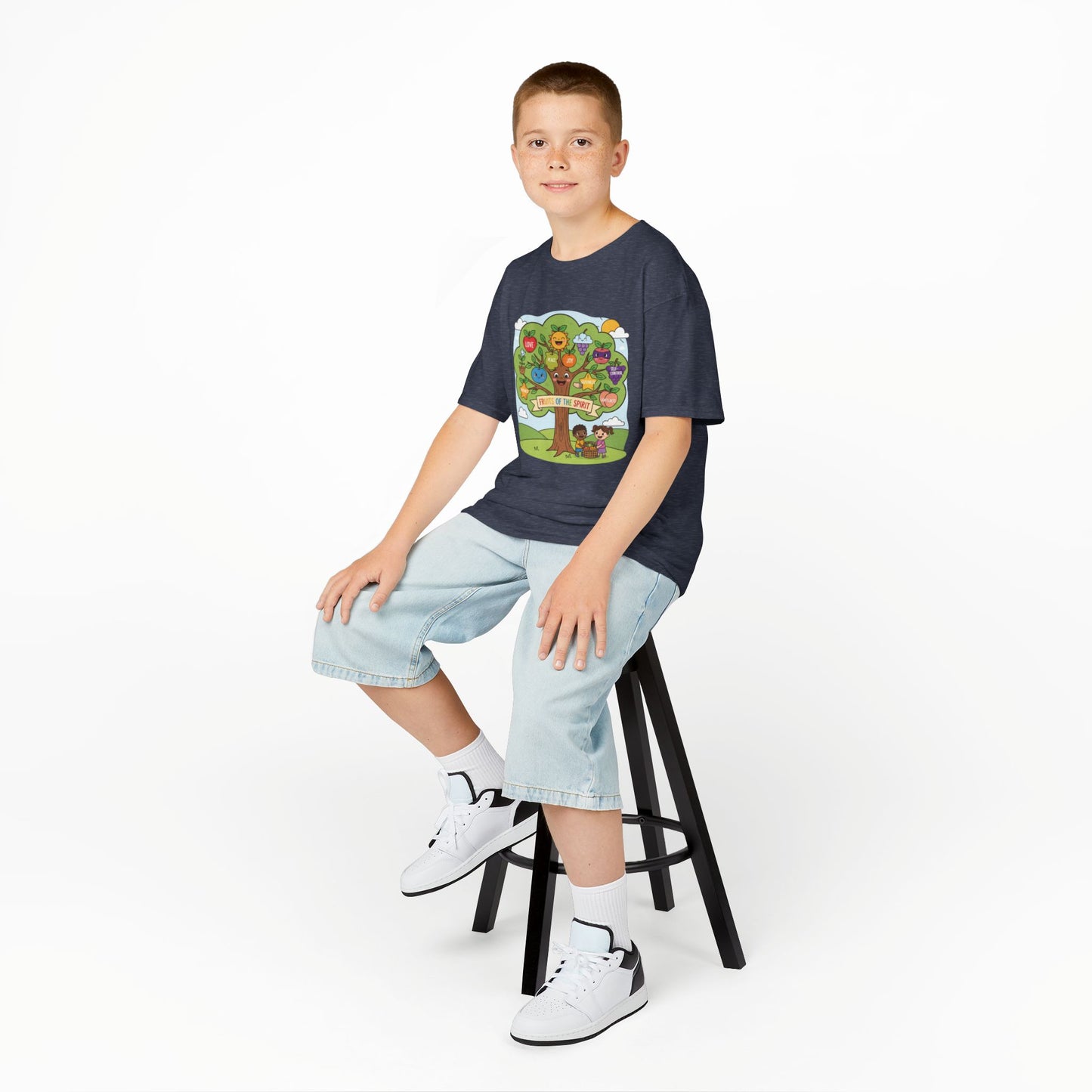 Kids TShirt 'Grow With Kindness Tree of Emotions Graphic