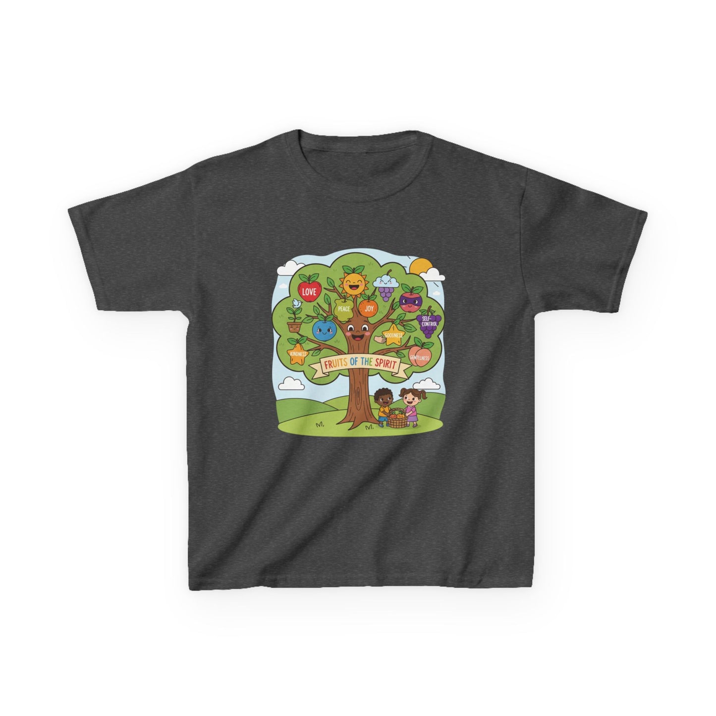 Kids TShirt 'Grow With Kindness Tree of Emotions Graphic