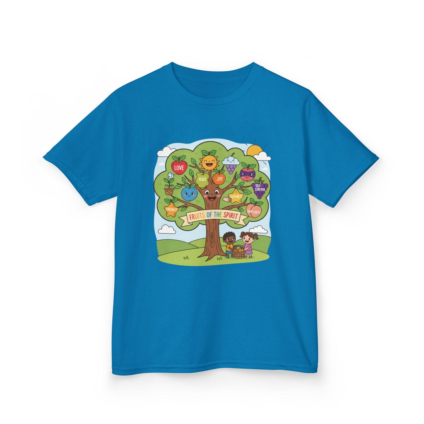 Kids TShirt 'Grow With Kindness Tree of Emotions Graphic