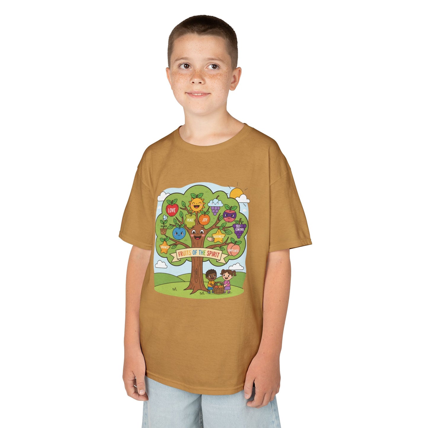 Kids TShirt 'Grow With Kindness Tree of Emotions Graphic