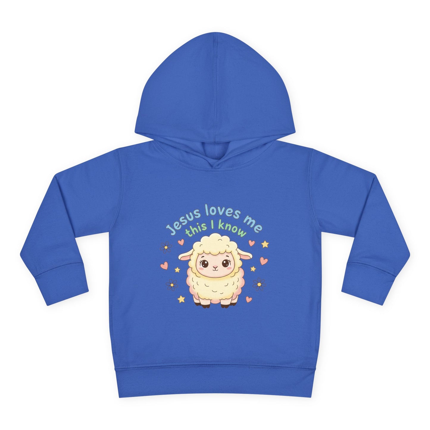 Toddler Hoodie - "Jesus Loves Me This I Know" Lamb Pullover