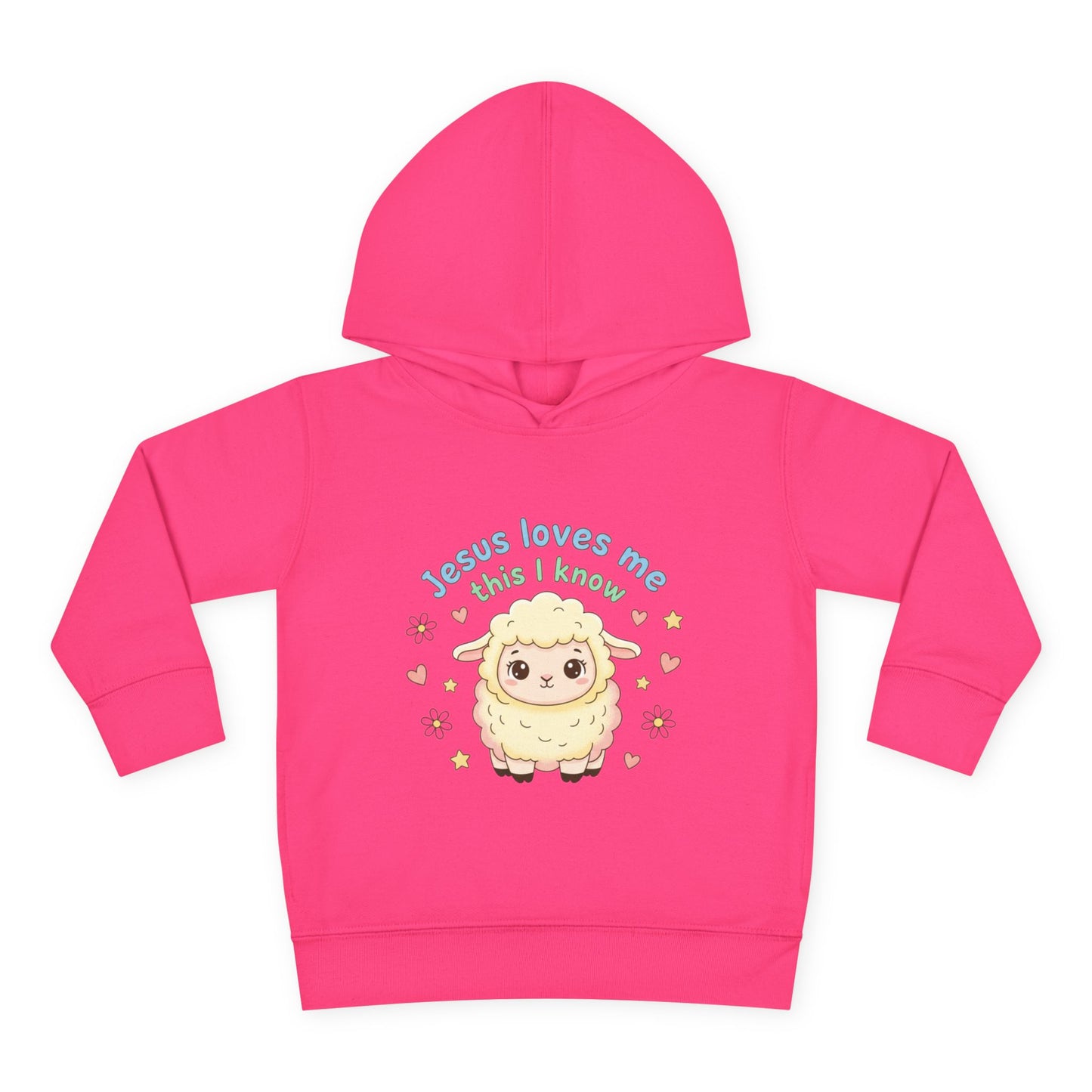 Toddler Hoodie - "Jesus Loves Me This I Know" Lamb Pullover