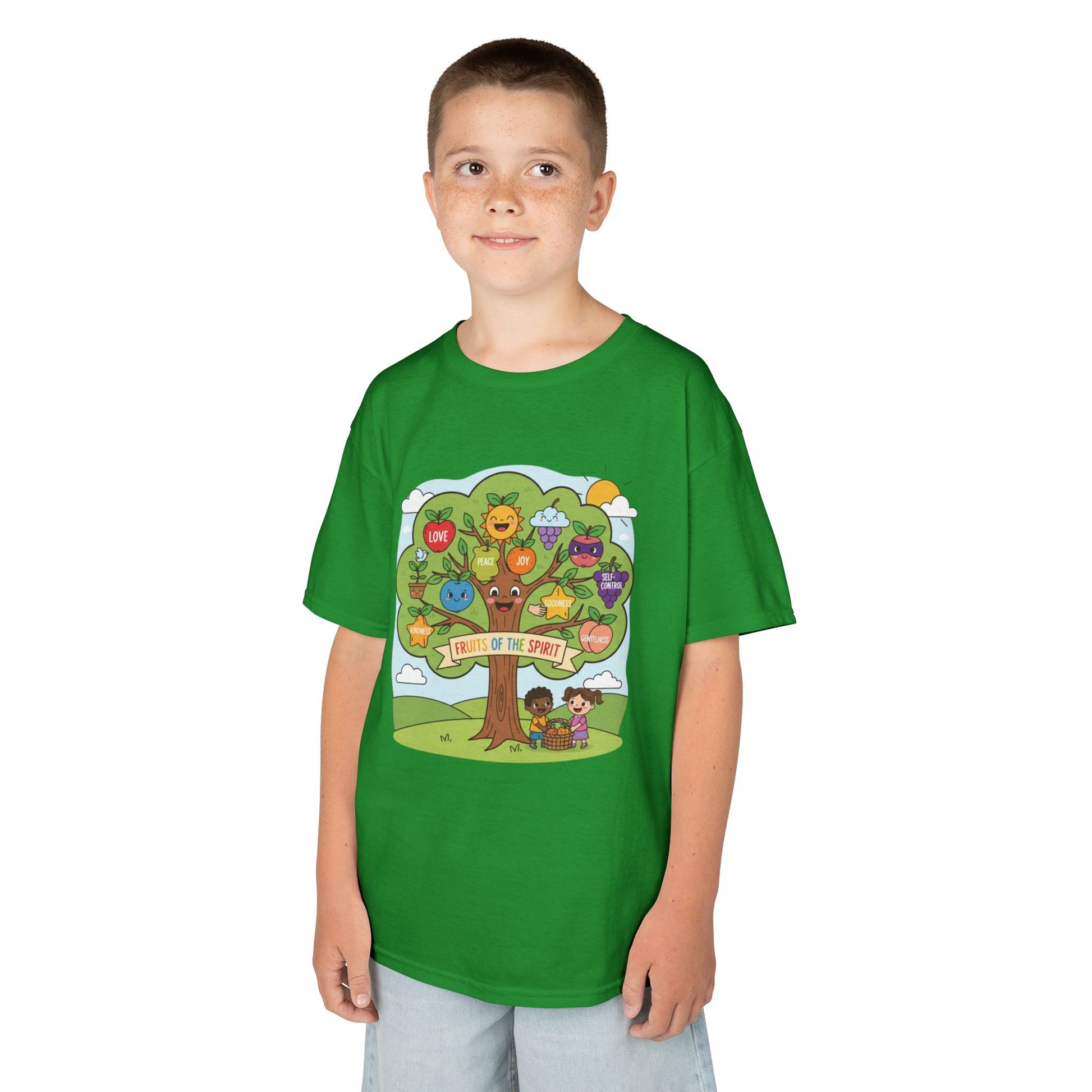 Kids TShirt 'Grow With Kindness Tree of Emotions Graphic